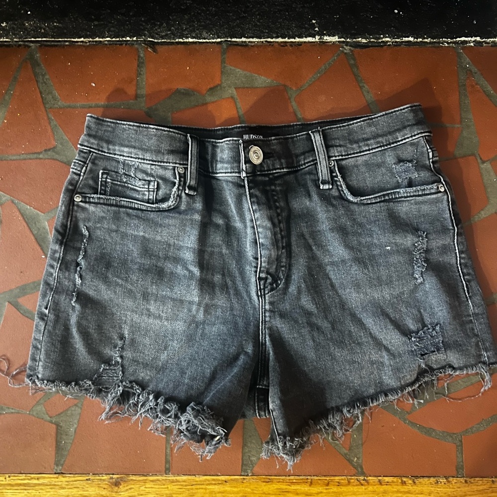 Hudson Jeans Grey Denim shorts
